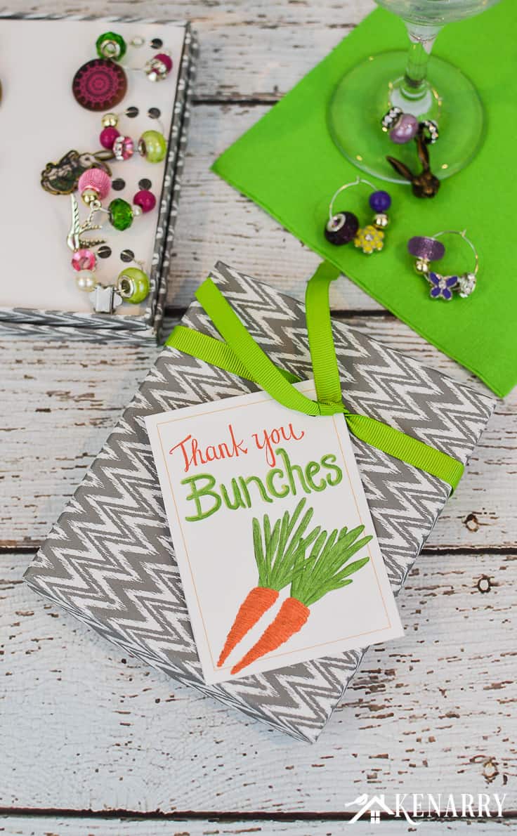 spring thank you cards: free printable tags | kenarry